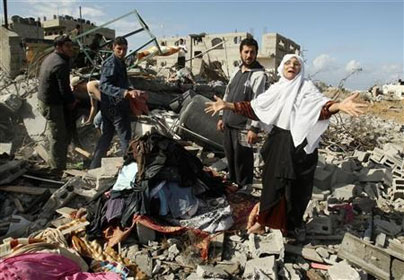 أرشيفية لاعتداءات إسرائيلية على غزة